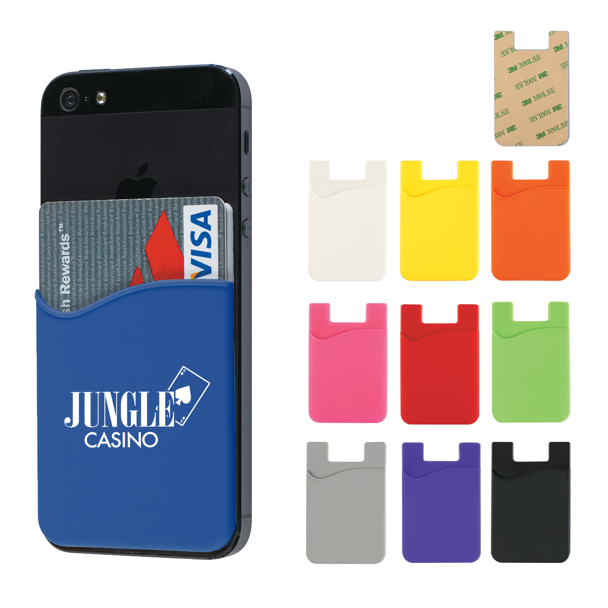Чехол Cardholder iphone прозрачный